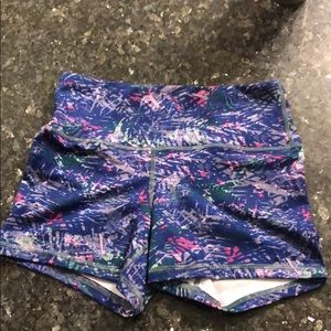 Fleo high waisted workout shorts